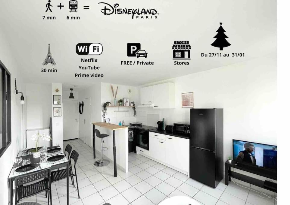 Mickey'S House - Apartments 4 Persons - 10 Min Disneyland Paris 뷰씨 쎙 죠흐쥬 외부 사진