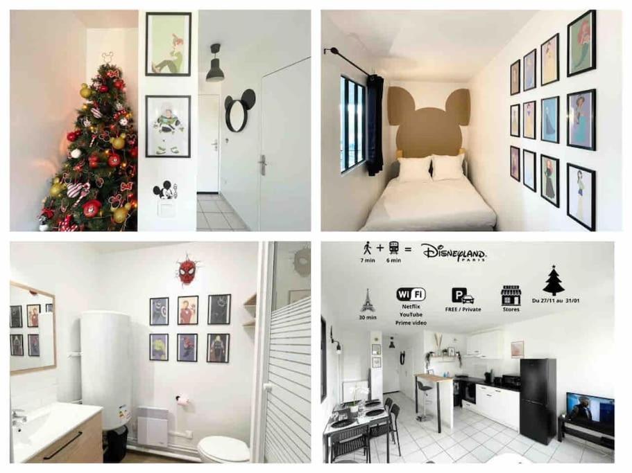 Mickey'S House - Apartments 4 Persons - 10 Min Disneyland Paris 뷰씨 쎙 죠흐쥬 외부 사진